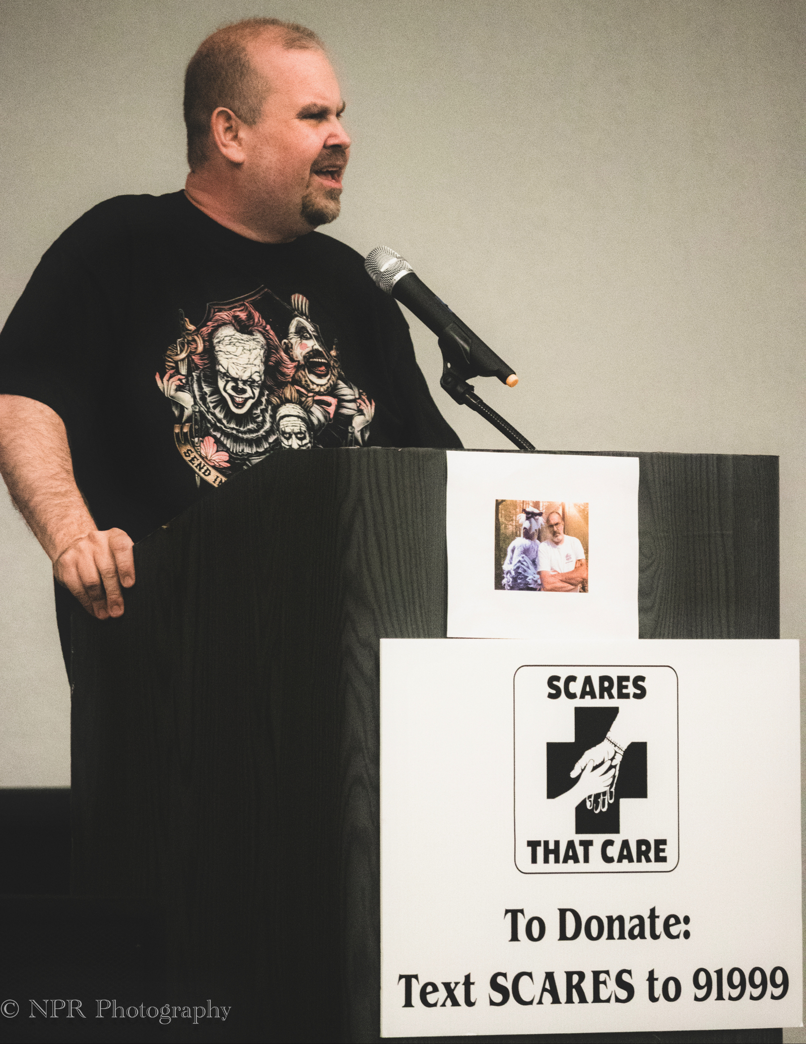James Sabata moderating a panel